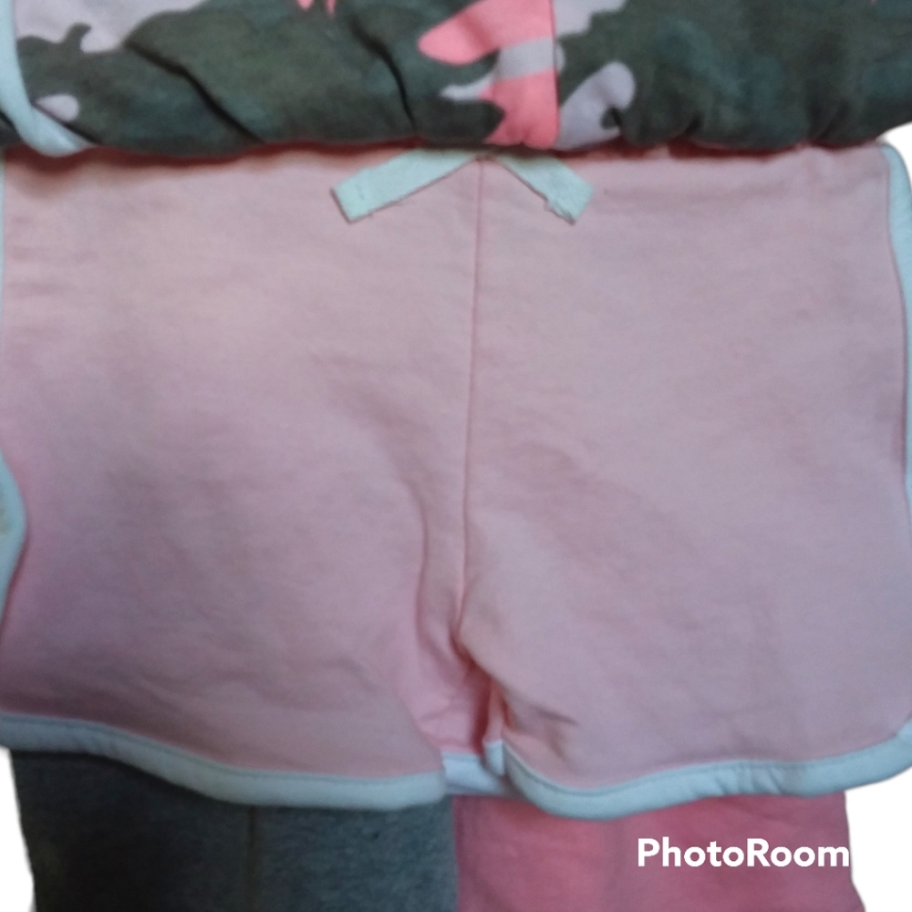 NWT LIMITED TOO Girls 3 Pc Short Set - Picture 3 of 8